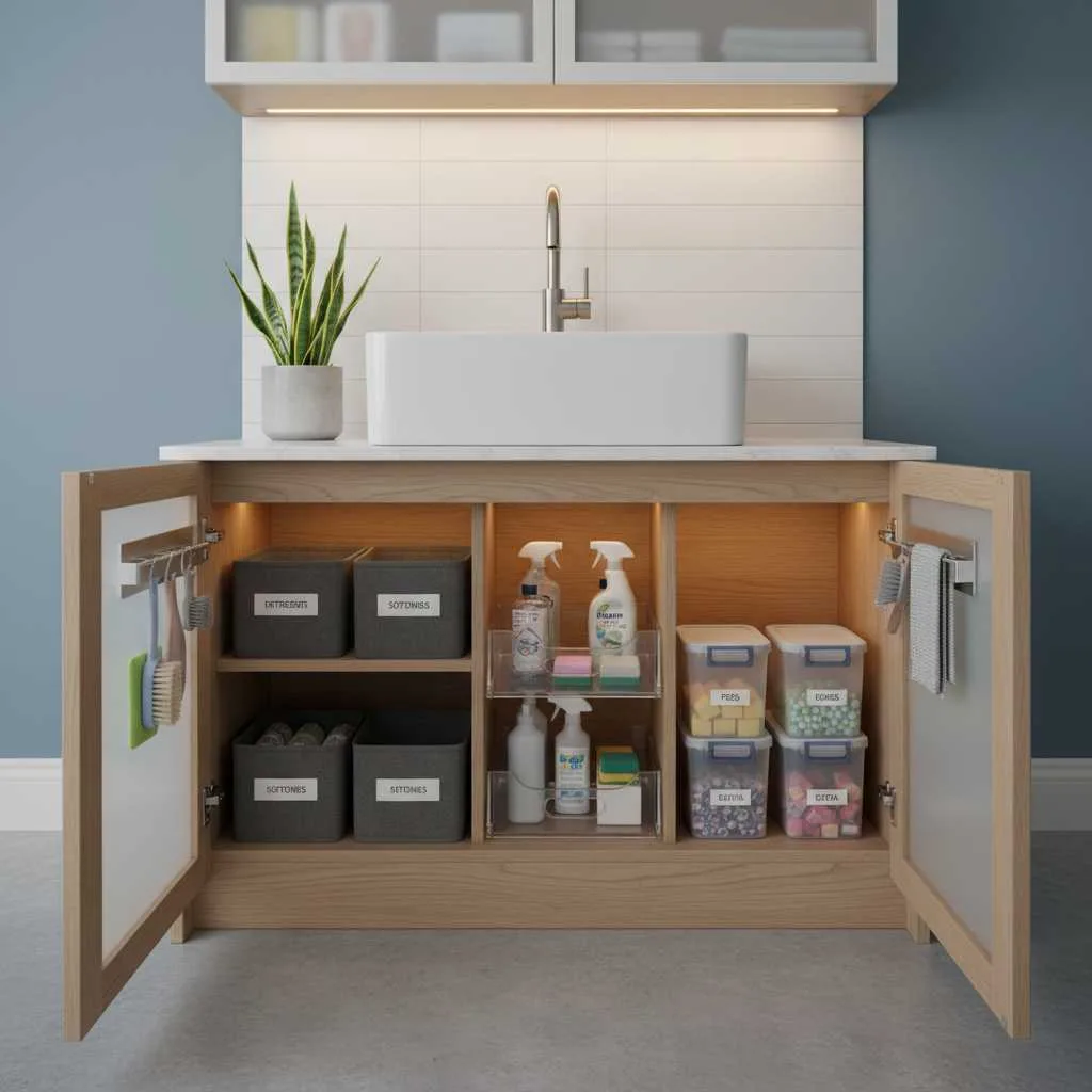 Under-Sink Storage Bins