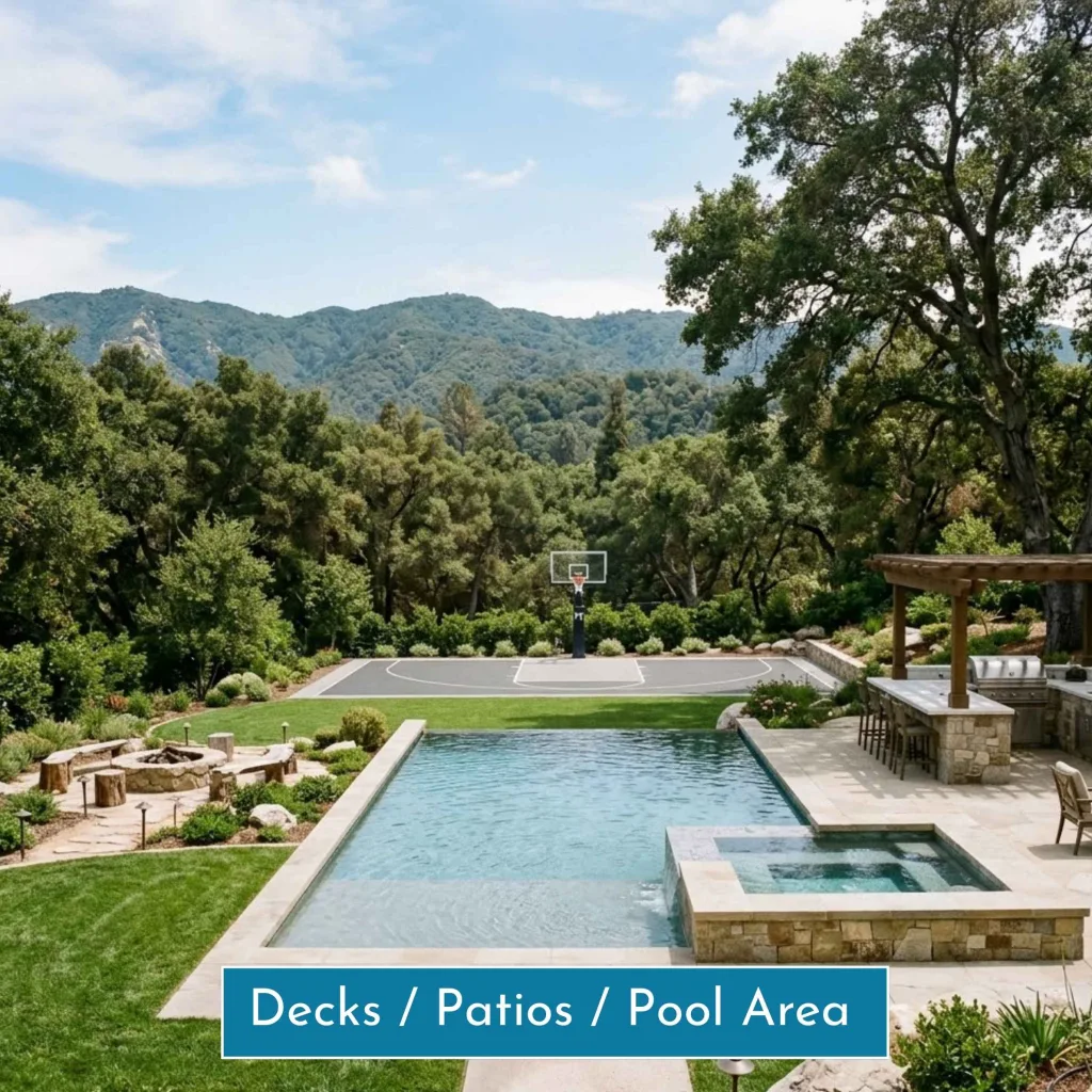 Decks / Patios / Pool Area 