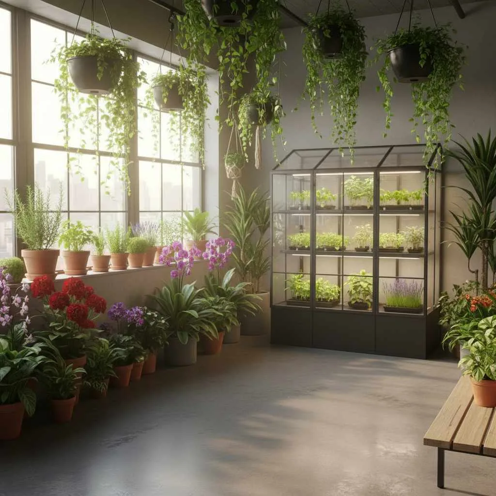 10+ Indoor Garden Decor Ideas: Transform Your Home 12 Window Ledge Herb Display