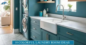 colorful laundry room ideas