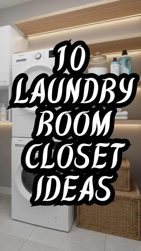 laundry room closet ideas