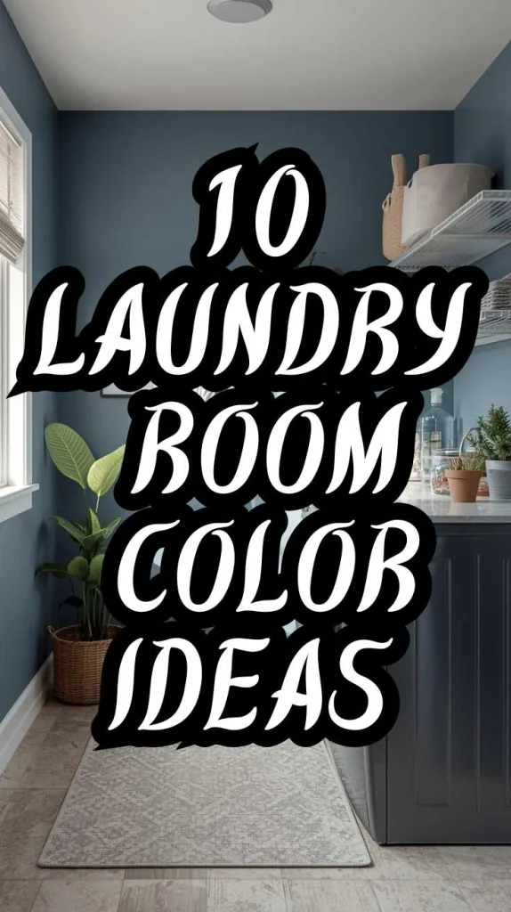 laundry room color ideas