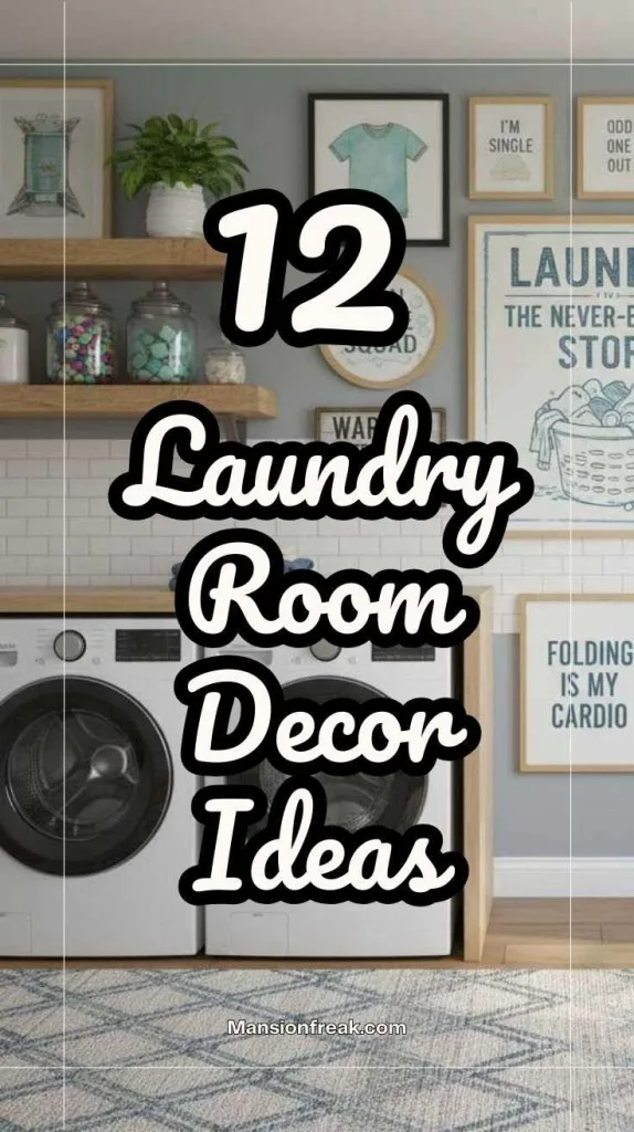 10+ Laundry Room Decor Ideas: Stylish Corner 2 laundry room decor ideas