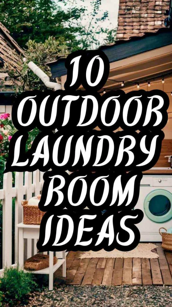 outdoor laundry room ideas small spaces