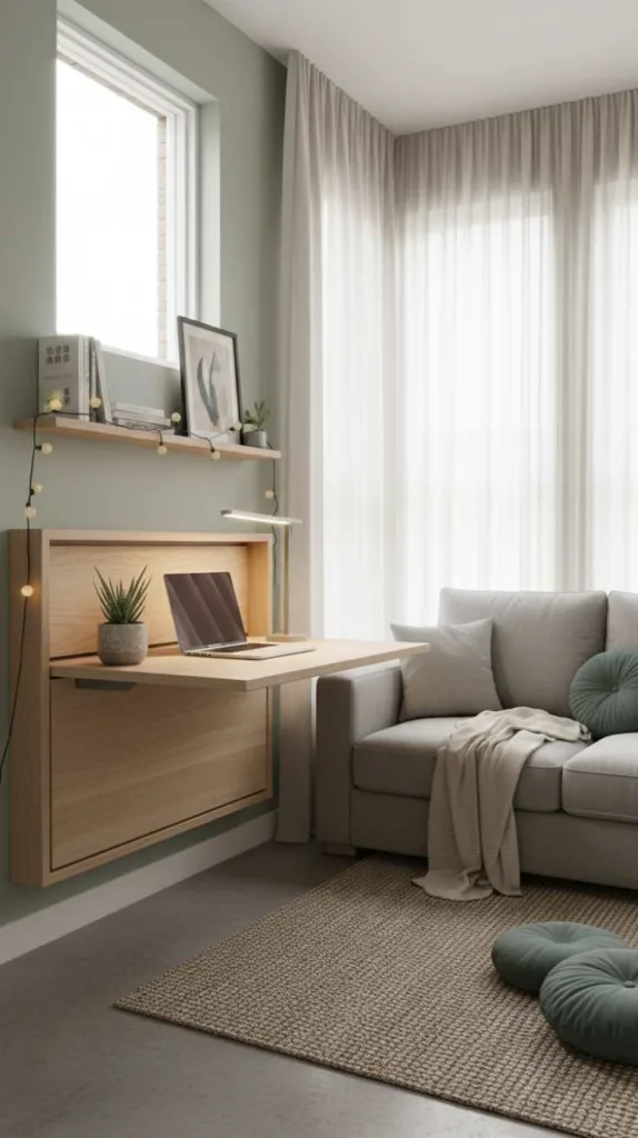 Add a Floating Desk for Flexibility