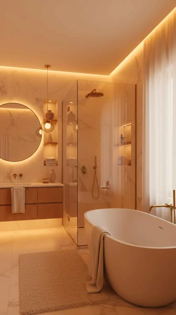 Amber Luxe Warm Interior