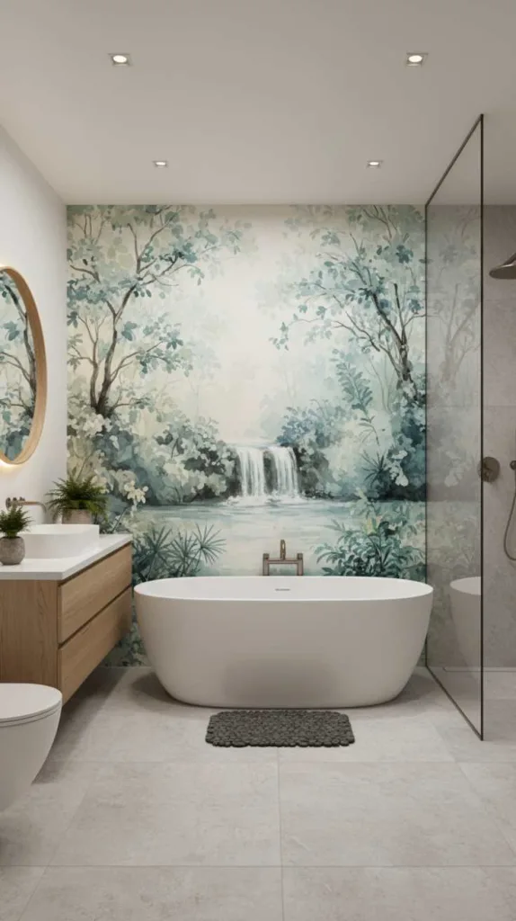 Artistic Wall Murals Feature