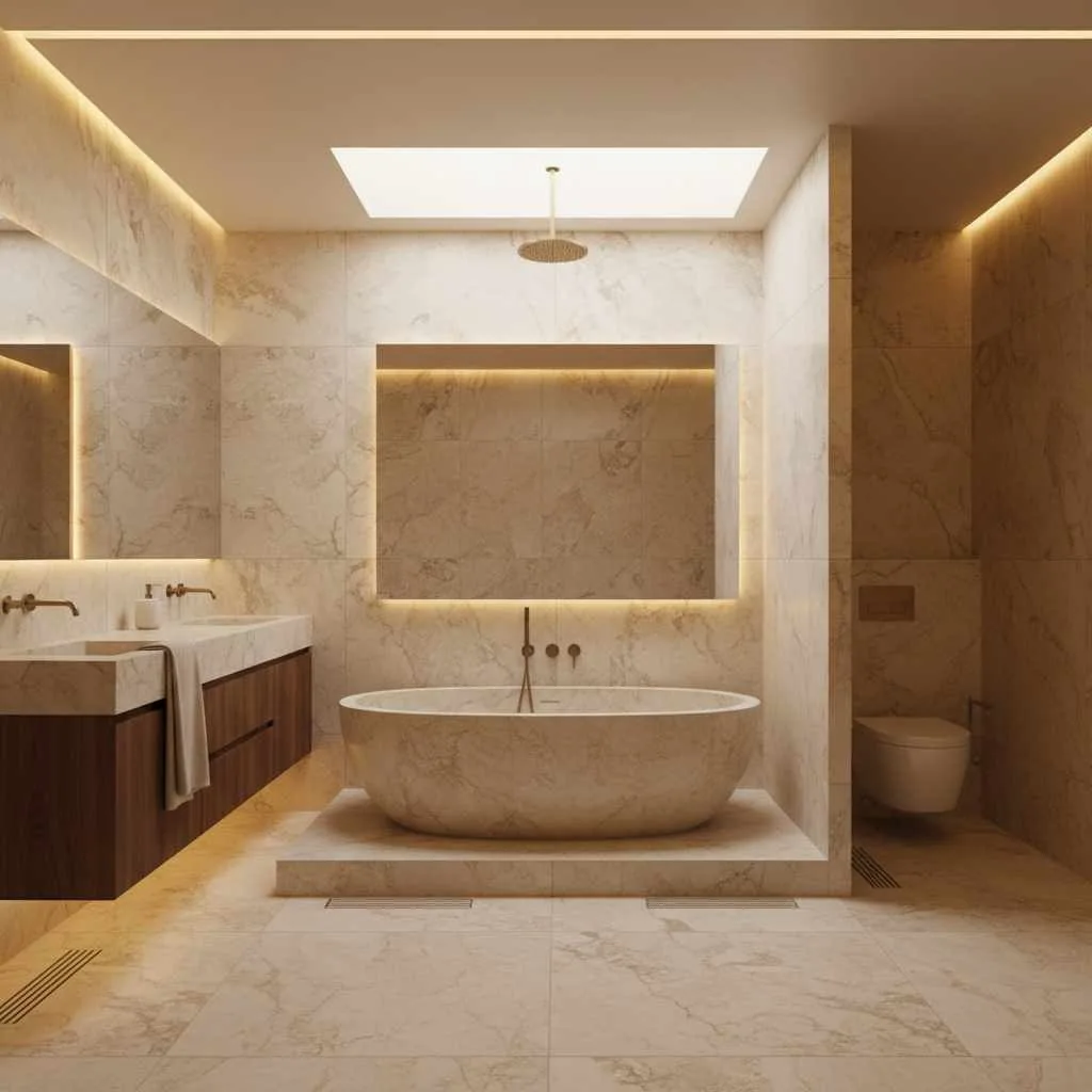 Beige Marble Soft Elegance