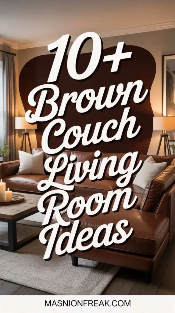 Brown Couch Living Room Ideas