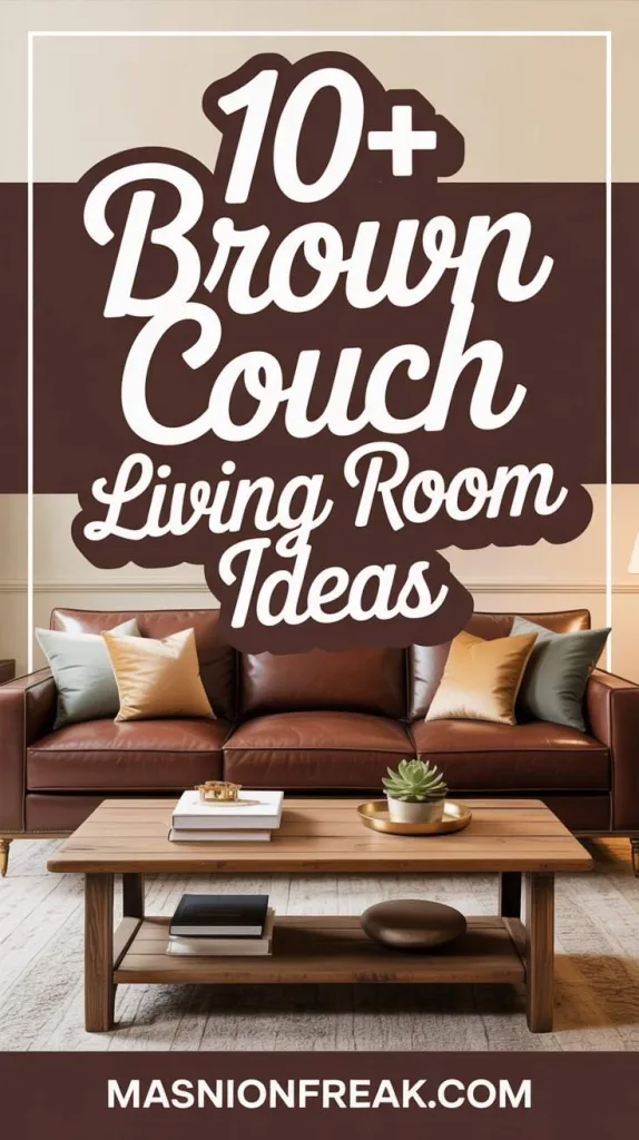 Brown Couch Living Room Ideas