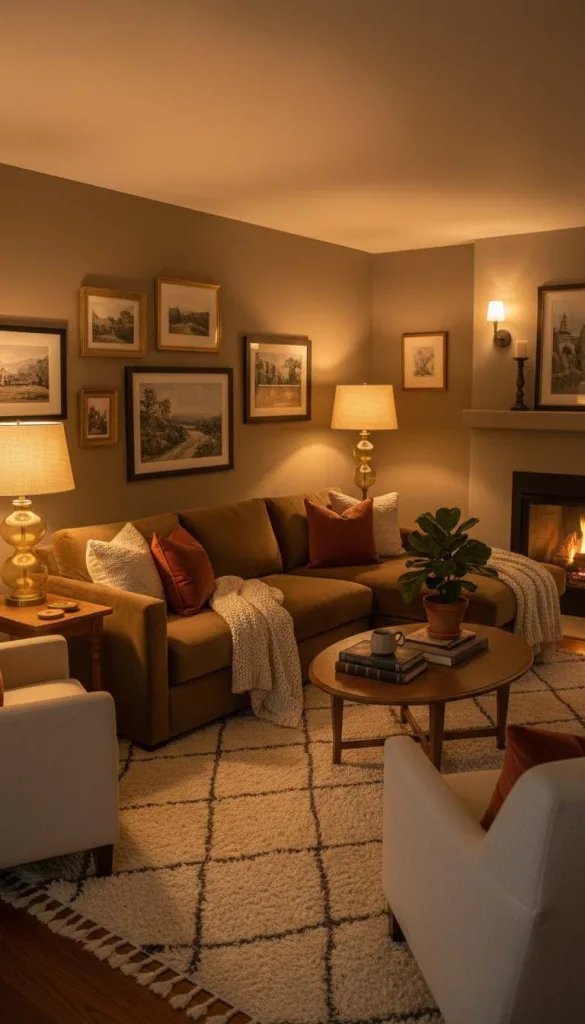 Cozy Lighting for a Warm Atmosphere