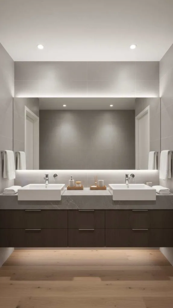 Dual Sink Functional Layout