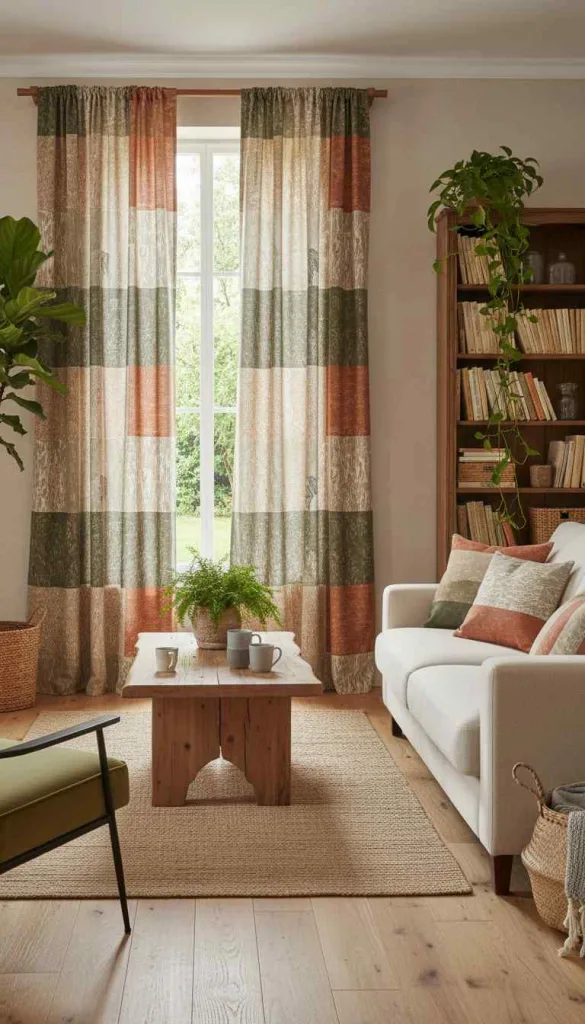 Earthy Drapes Inspired by Nature