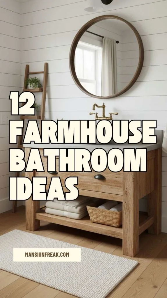 Farmhouse Bathroom Ideas