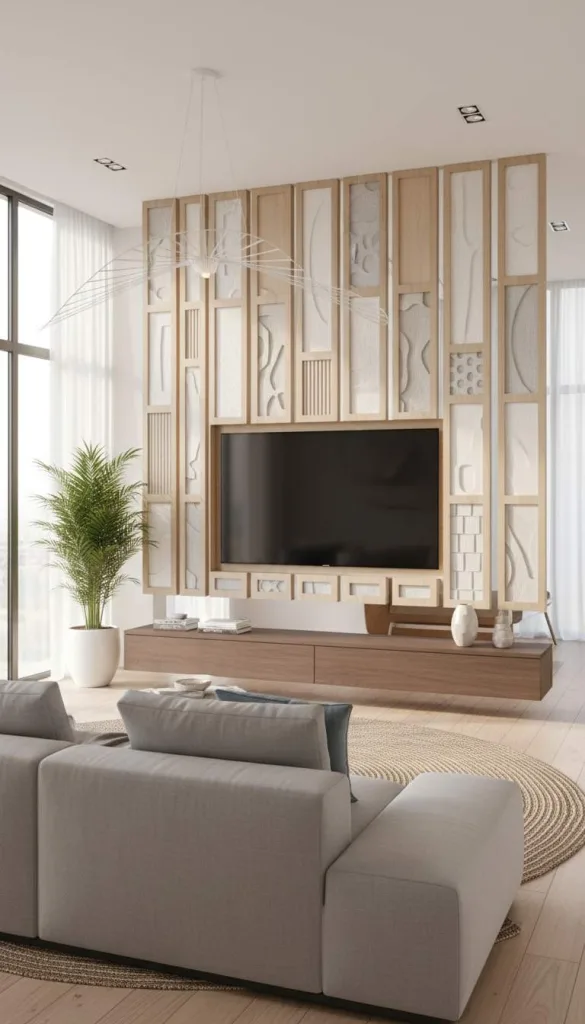 Framed Panel for Structured Look