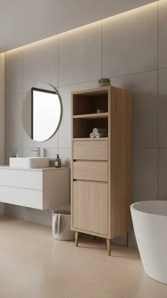 Freestanding Storage Cabinet Unit