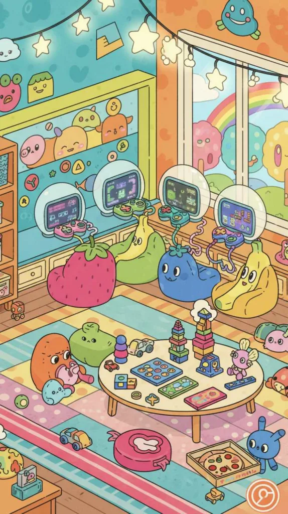 Fun Mini Game Zone Area