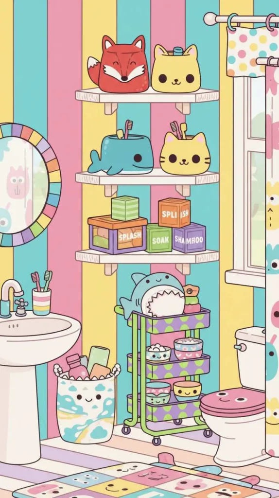 Fun Storage Organizer Bathroom