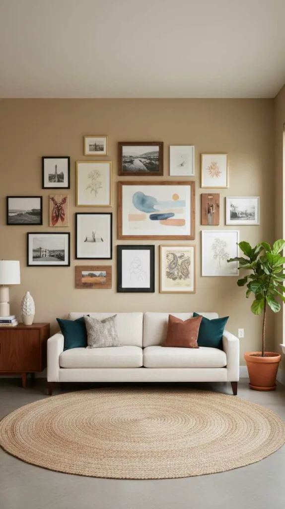 Gallery Wall Arrangement Style
