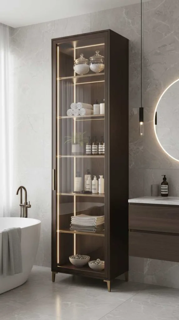 Glass-Front Display Storage