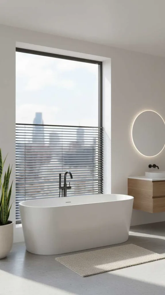 Half-Covered Window Design