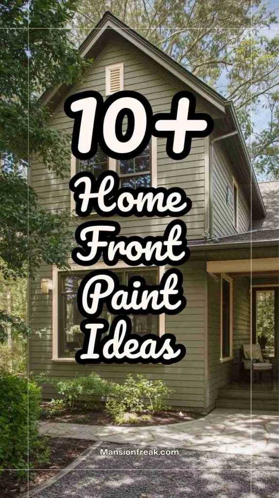 Home Front Paint Ideas