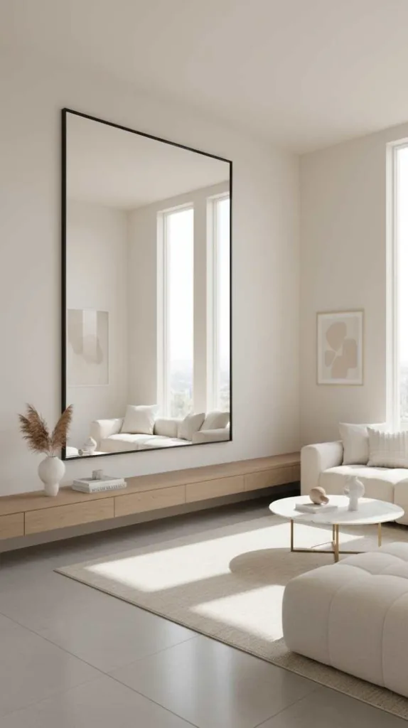 Large Mirror Wall Statement