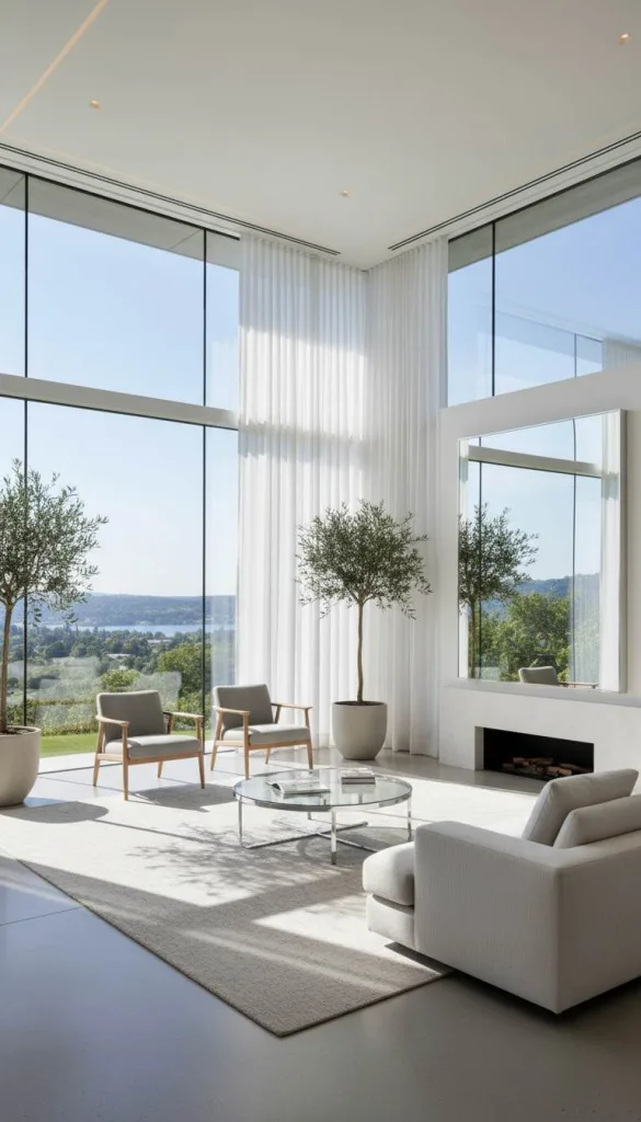 Large Windows and Natural Light