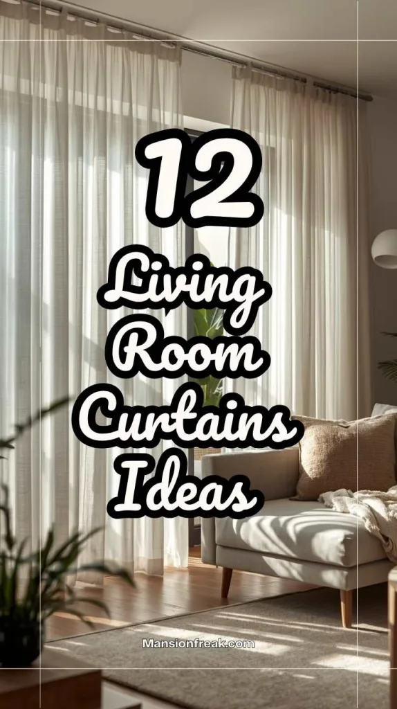 Living Room Curtains Ideas