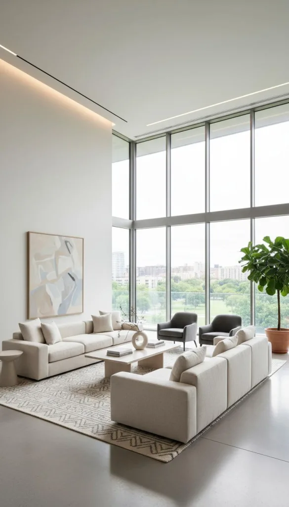 Low-Profile Furniture for a Sleek Look