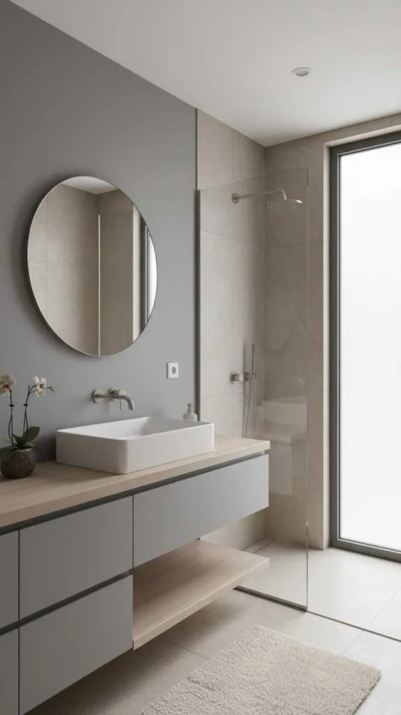 Matte Grey Soft Contrast