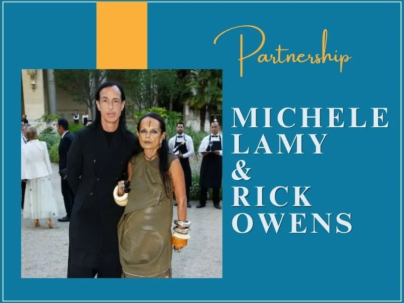 Michele Lamy and Rick Owens