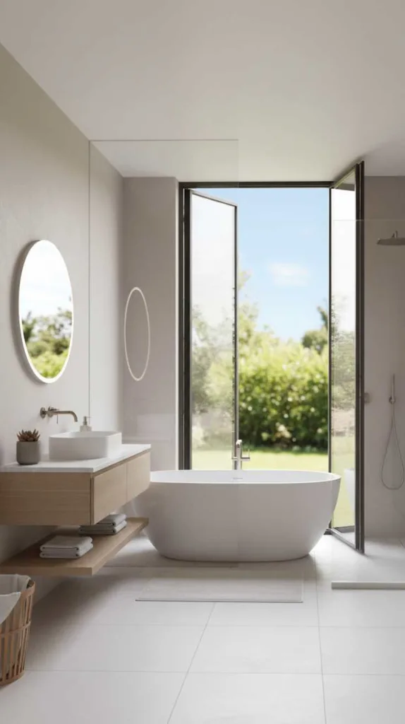 Minimal Frame Open Window