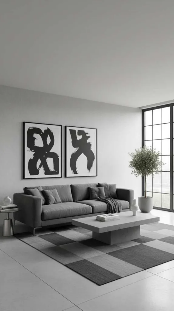 Modern Grey Functional Layout