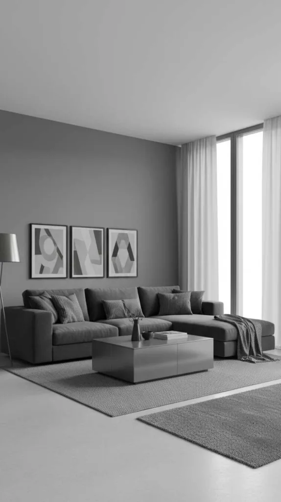 Monochrome Grey for Modern Style