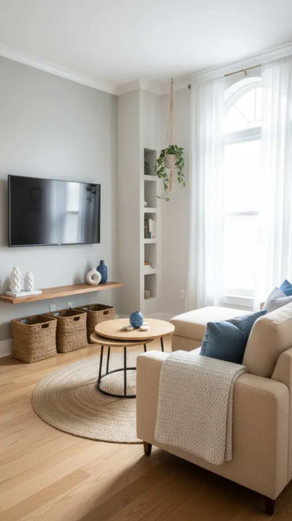 Mount the TV to Save Floor Space