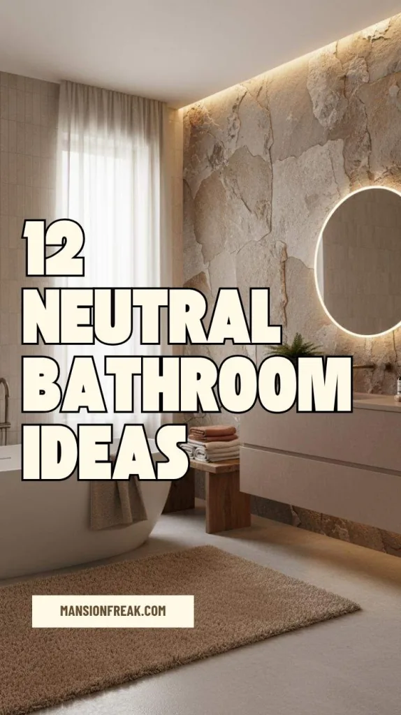 Neutral Bathroom Ideas