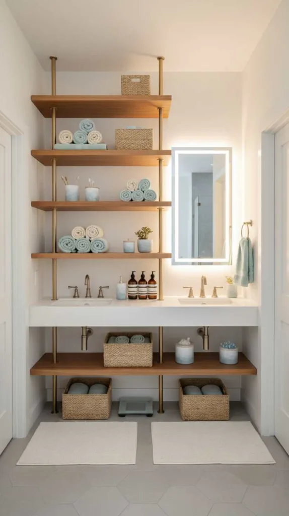 Open Shelving for Easy Access
