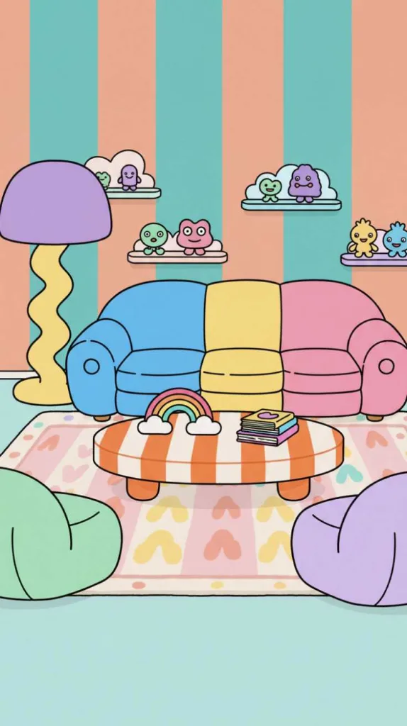 Oversized Furniture for a Fun Cartoon Vibe