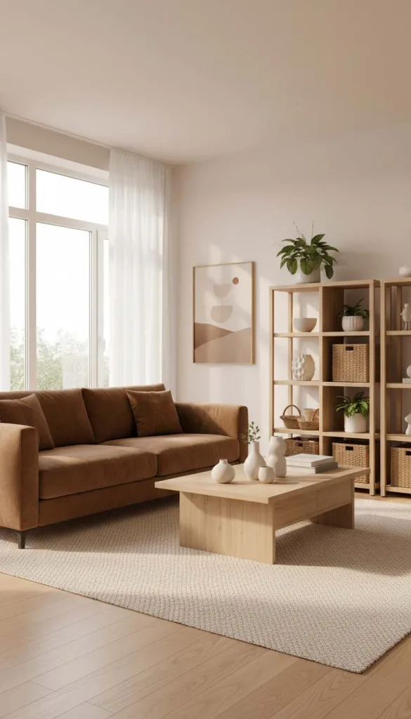 Pair with Light Wood Accents