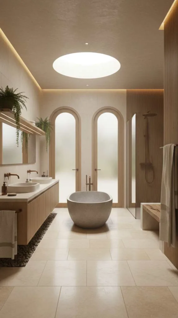 Rustic Wood and Stone Blend