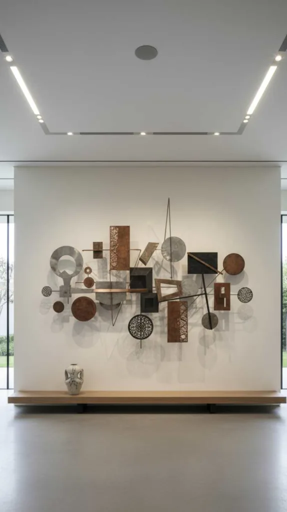 Sculptural Wall Art Display
