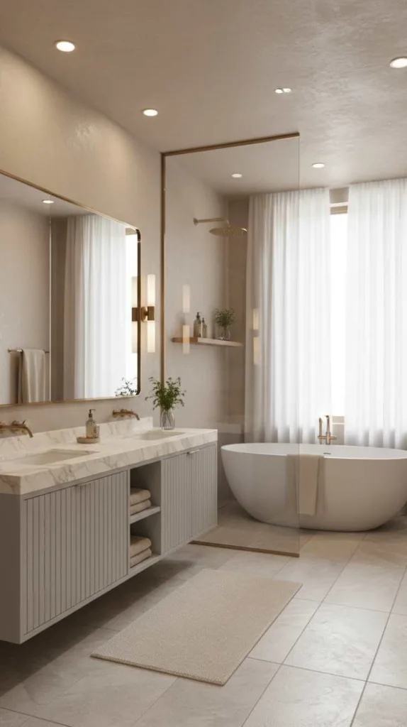 Soft Lighting Neutral Space