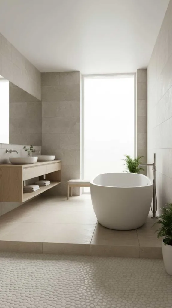 12 Spa Bathroom Ideas: Luxury Escape 13 Soft Neutral Color Harmony