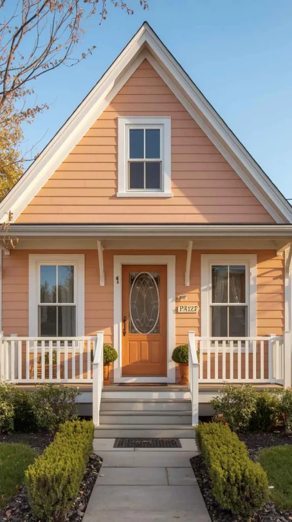 Soft Warm Peach Finish