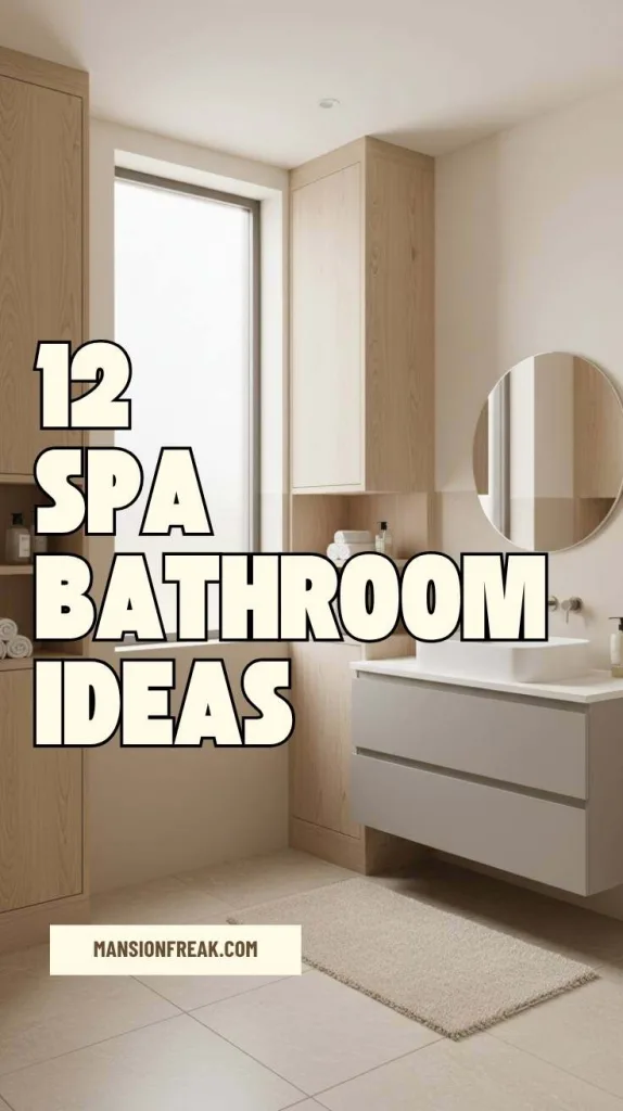 12 Spa Bathroom Ideas: Luxury Escape 15 Spa Bathroom Ideas
