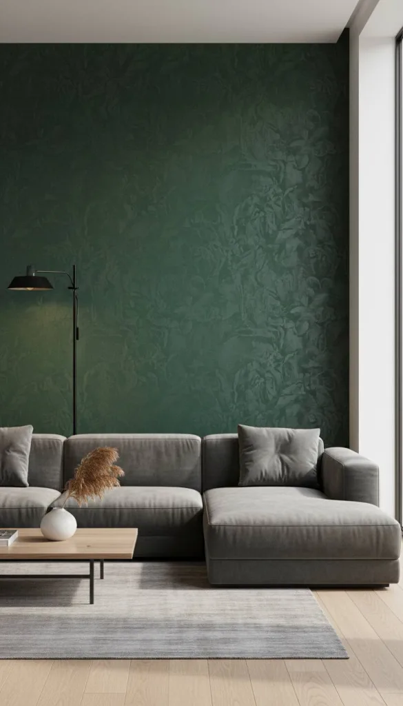 Statement Wall to Anchor the Space