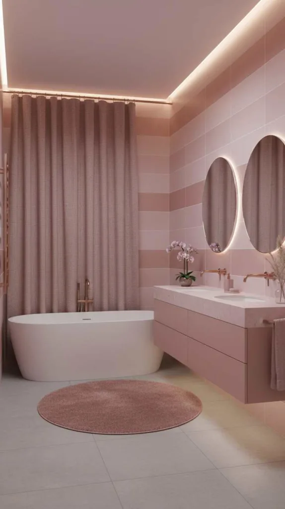 Subtle Pink Layered Tones