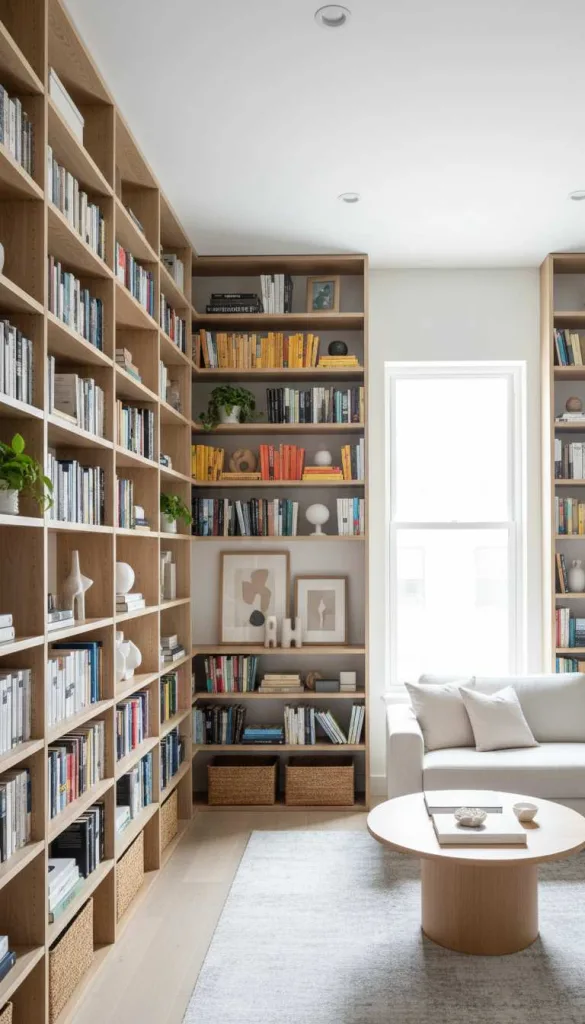 Vertical Storage to Free Up Floor Space