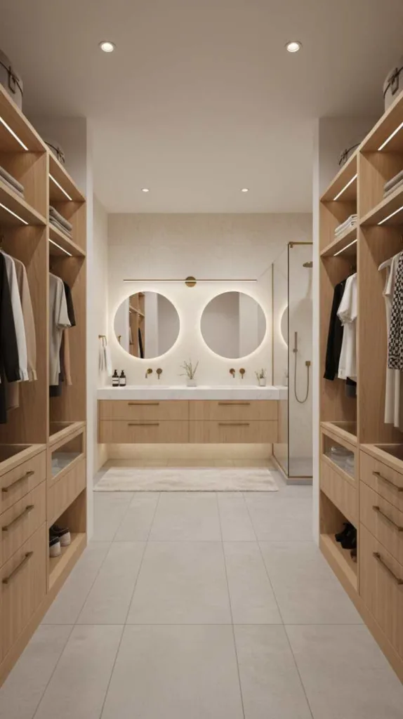 Walk-Through Closet Connection